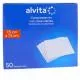 ALVITA Compresses en non-tissé stériles taille 7.5 * 7.5cm - 50 sachets de 2 compresses - Illustration n°1