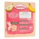 BABYBIO Fruits - Gourdes Poire de Provence, Banane et Millet 4x90g dès 6 mois - Illustration n°2