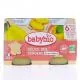 BABYBIO Fruits - Petits pots Délice des vergers dès 6 mois 2x130g - Illustration n°1