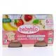 BABYBIO Fruits - Pot pomme banane fraise bio +6mois 2x130g - Illustration n&deg;1