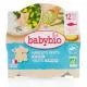 BABYBIO Repas du Midi - Petit plat Cocotte d'haricots verts, truite dès 12 mois 230g - Illustration n°1