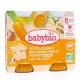 BABYBIO Repas du Midi - Petits Légumes Boulghour Poulet Lait de Coco Bio 2x200g - Illustration n°1