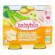 BABYBIO Repas du Midi - Petits pots Pomme de terre, Petits Pois et Jambon 2x200g dès 8mois - Illustration n°1