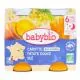 BABYBIO Repas du Soir - Petits pots carottes, patate douce, bl&eacute; d&egrave;s 6 mois 2x200g - Illustration n&deg;1