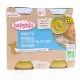 BABYBIO Repas du midi - Petits pots Risotto poireau saumon 8mois et + 2x200g - Illustration n°1
