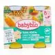 BABYBIO V&eacute;g&eacute;tal - Tajine V&eacute;g&eacute;tal Carotte Pois Chiches Abricot +8 Mois Bio 2x200 g - Illustration n&deg;1