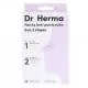 DR. HERMA Patchs Anti-Points Noirs en 2 Etapes 10 patchs - Illustration n°1