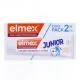 ELMEX Junior - Dentifrice Anti-Caries Color Changing 6-12 ans lot 2 x 75ml - Illustration n°1