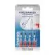 INAVA Trio Compact - Recharge Brossette interdentaire rouge larges ISO4 1,5mm x4 - Illustration n&deg;1