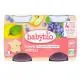 BABYBIO Fruits - Petits pots Pomme / Myrtille d&egrave;s 4 mois 2x130g - Illustration n&deg;1