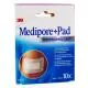 NEXCARE Pansement Medipore + Pad 5cmx7.2cm boite de 10 - Illustration n°1