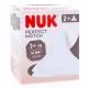 NUK Perfect Match - T&egrave;tines en silicone souple taille m - Illustration n&deg;1