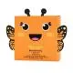 SPONGELLE Animals - Eponge pour le corps infusée de gel douche bella butterfly 70g - Illustration n°1