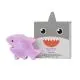 SPONGELLE Animals - Eponge pour le corps infus&eacute;e de gel douche sammy shark 70g - Illustration n&deg;2