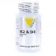VIT'ALL+ K2 & D3 vitaMK7 50&micro;g 60 g&eacute;lules - Illustration n&deg;1