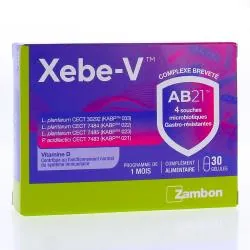 ZAMBON Xebe-V 30 gélules