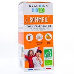 GRANIONS Kid bio Sommeil saveur abricot 125ml