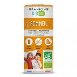 GRANIONS Kid bio Sommeil saveur abricot 125ml