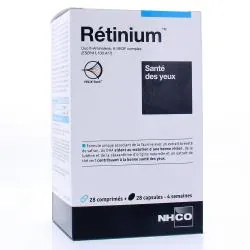 NHCO Rétinium santé des yeux x28 comprimés + 28 capsules