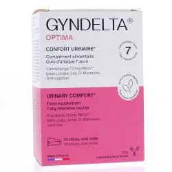 LABORATOIRE CCD Gyndelta optima confort urinaire x14 sticks