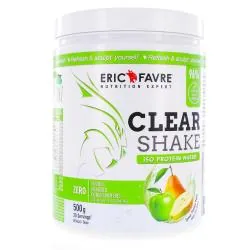 ERIC FAVRE Clear shake Iso protéine water saveur pomme poire 500g