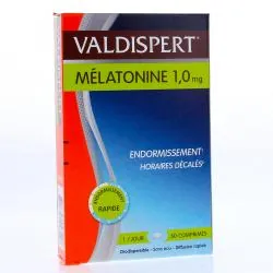 VALDISPERT Mélatonine 1.0mg endormissement x50 comprimés