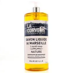 LA CORVETTE Savon liquide de Marseille nature 1l