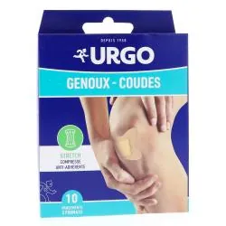 URGO Pansements spécial genoux et coudes x10