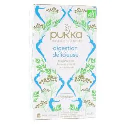 PUKKA Tisane Digestion Délicieuse biologique x20 sachets