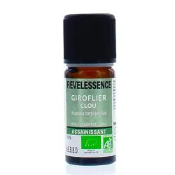 REVELESSENCE Huile essentielle de giroflier clou bio 10ml