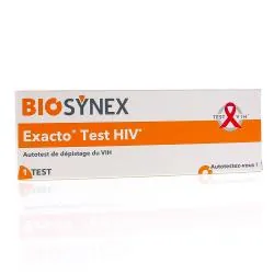 EXACTO Test HIV autodépistage Boite 1 test