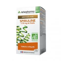 ARKOPHARMA Arkogélules - Spiruline tonus & vitalité boîte 45 gélules
