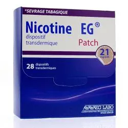 EG LABO Nicotine x28 patchs 21mg