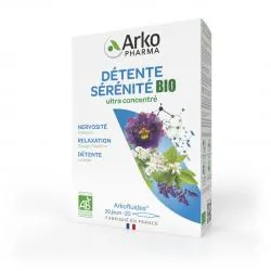 ARKOPHARMA Arkofluides détente sommeil bio boîte 20 ampoules