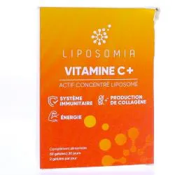 LIPOSOMIA Vitamine C+ 60 gélules