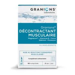 GRANIONS Décontractant musculaire 60 comprimés unité