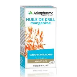 ARKOPHARMA Arkogélules huile de krill mangénèse confort articulaire boîte 30 gélules