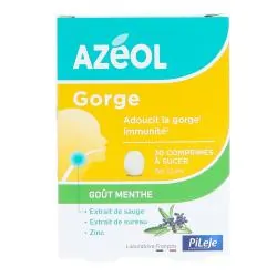 PILEJE Azéol gorge x30 comprimés à sucer