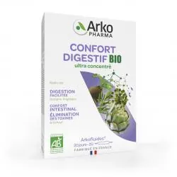 ARKOPHARMA Arkofluides confort digestif bio boîte 20 ampoules