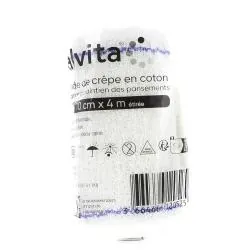 ALVITA Bande de crêpe 10cm x 4m