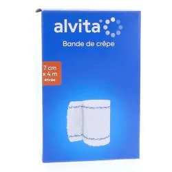 ALVITA Bande de crêpe 7cm x 4m