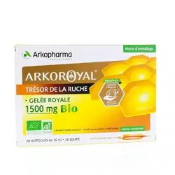 ARKOPHARMA Arkoroyal - Gelée royale 1500 mg boite de 20 ampoules