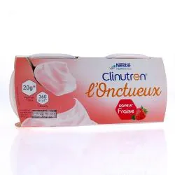 NESTLE Clinutren l'ontueux saveur fraise 4x200g