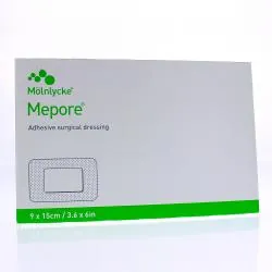 MOLNLYCKE Mepore Pansement post-opératoire adhésif x10 9x15cm