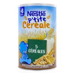 NESTLE Petite céréale aux 5 céréales +6mois 400g