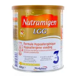 NUTRAMIGEN LGG - Lait formule hypoallergénique 3ème age +1an 400g