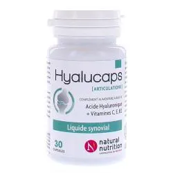 NATURAL NUTRITION Hyalucaps articulations x30 capsules
