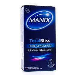 MANIX Total Bliss Pure Sensation - Préservatifs ultra fins x12