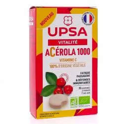 UPSA Vitalité Acérola 100 bio x30 comprimés à croquer