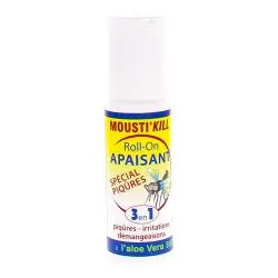MOUSTI'KILL Roll-on apaisant spécial piqures 3en1 15ml